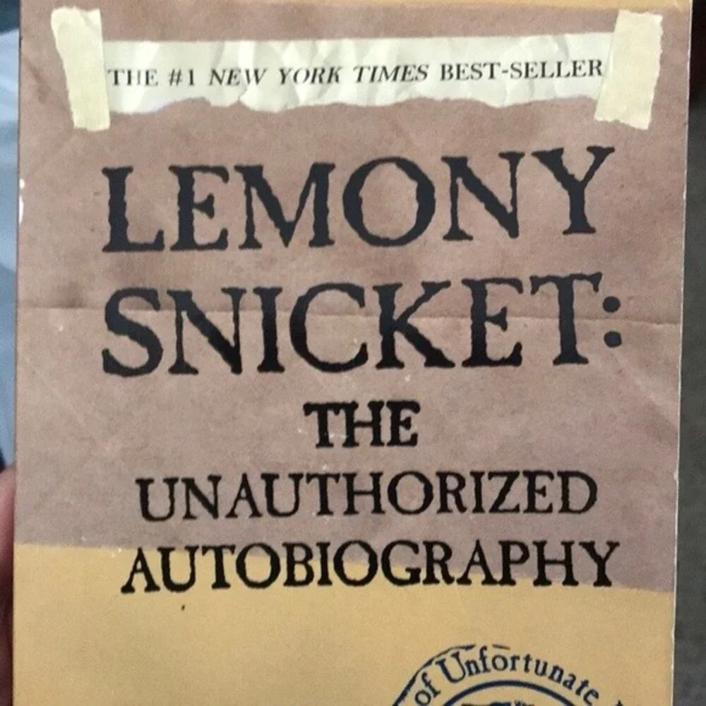 Lemony Snicket Book The Unauthorized Autobiography